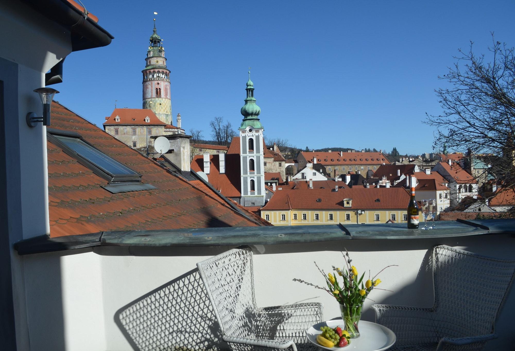 Hotel Peregrin Cesky Krumlov Bagian luar foto